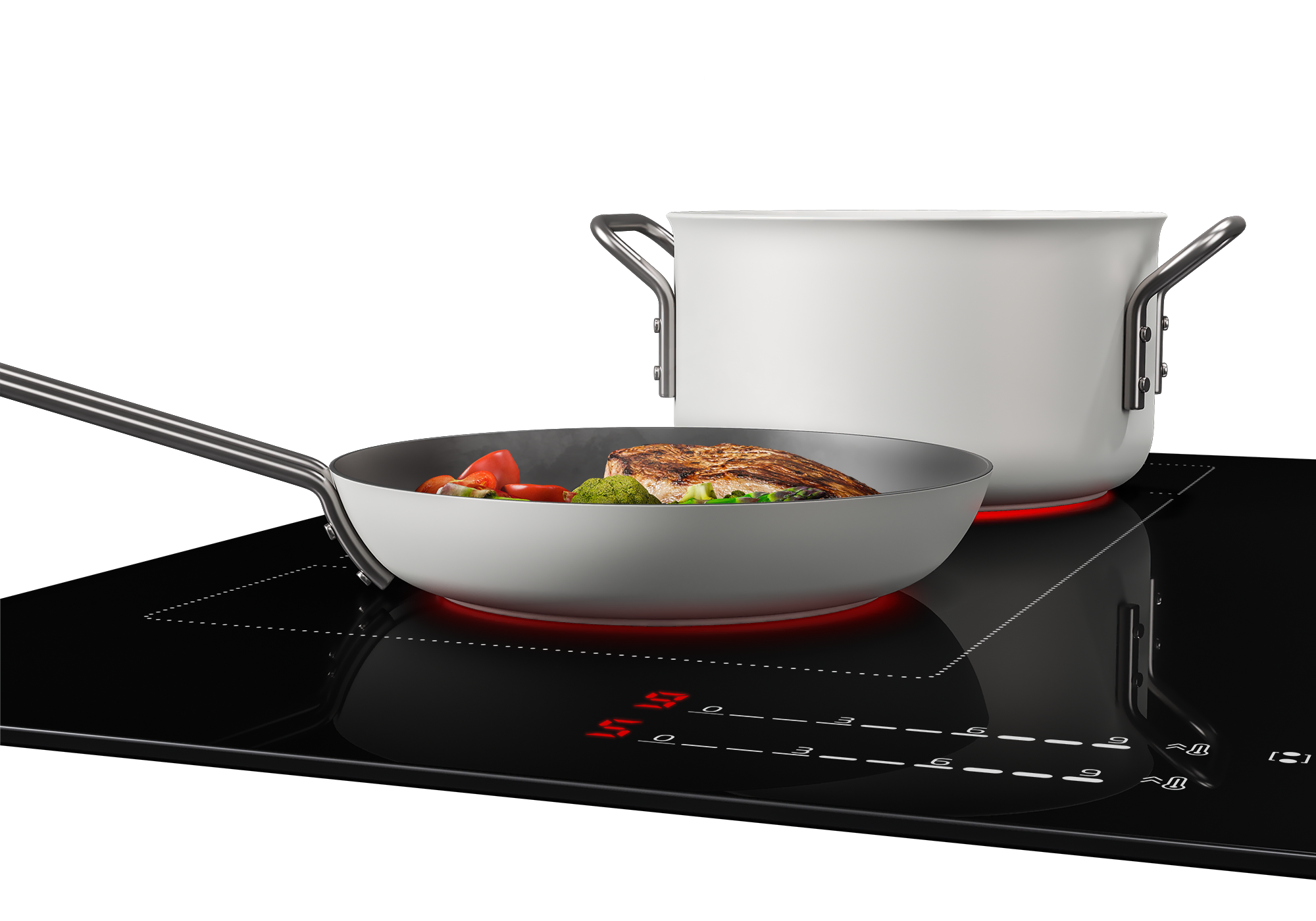 Einbau-Set: Ofen & Induktion BBUM13340XMPEF