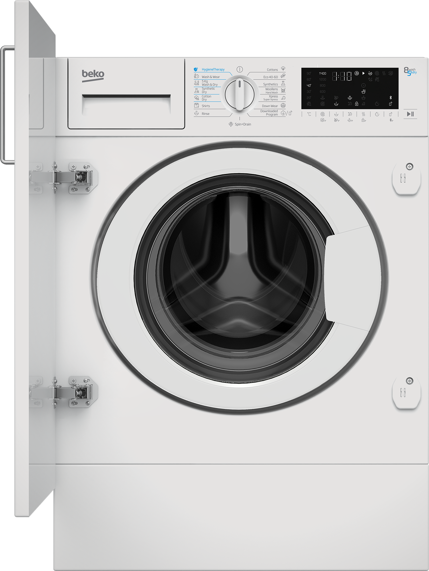 HITV 8733 Freestanding Washer Dryer (8 kg / 5 kg, 1400 rpm) BEKO