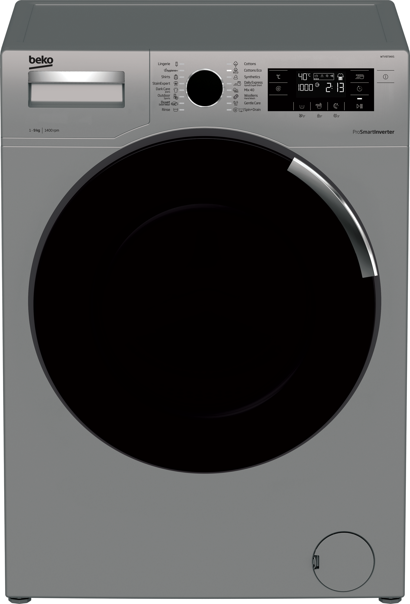 送料無料 百貨店 WTV9734XS | rpm 1400 kg, (9 Machine Washing Freestanding アクセサリー