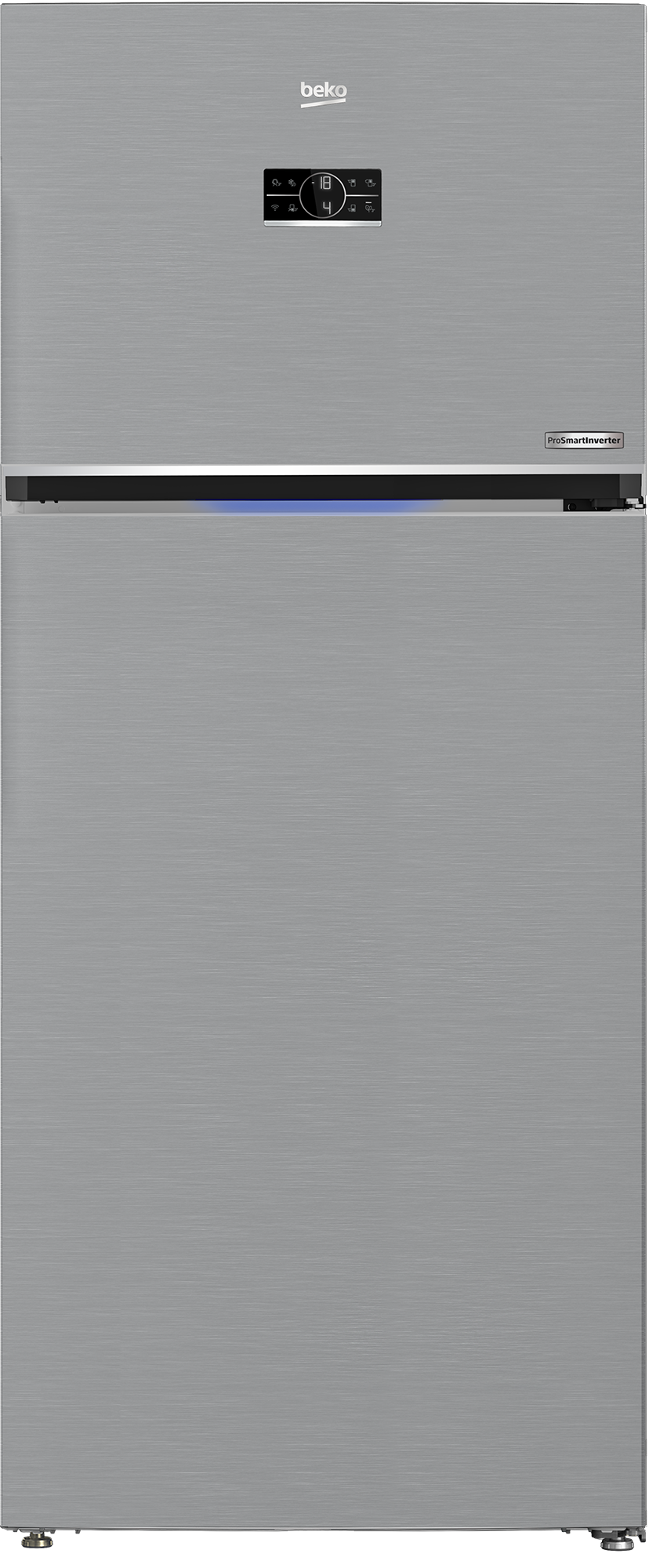 RDNE750X Fridge Freezer (Freezer Top, 78 cm) BEKO