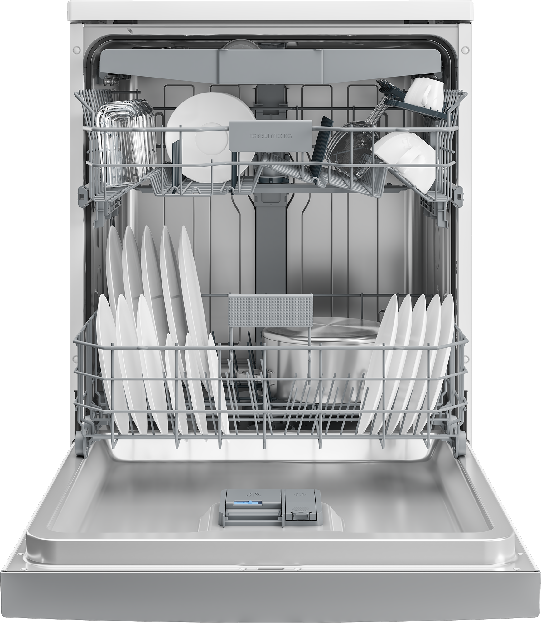 GNFP4550WB Freestanding Dishwasher (15 place settings, Fullsize) BEKO