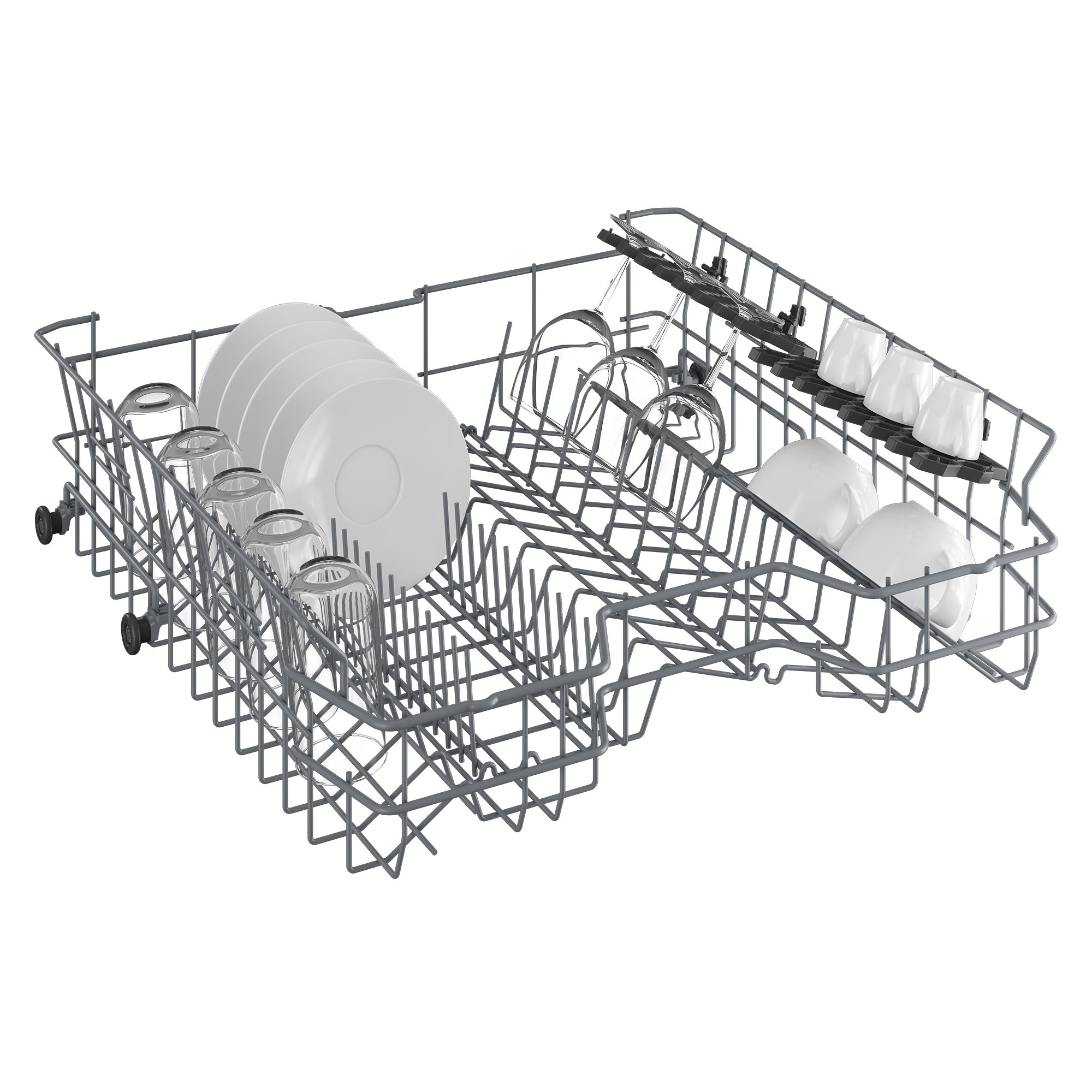 Freestanding deals dishwasher size