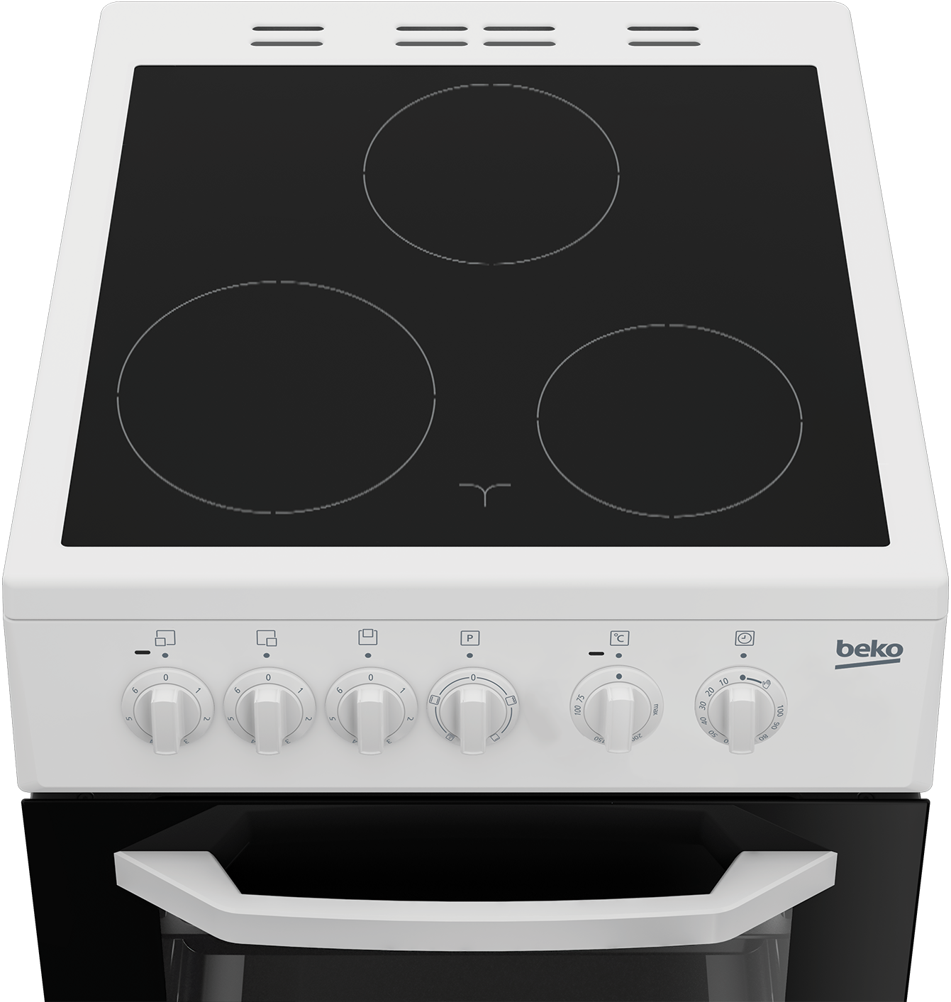 electric oven halogen hob