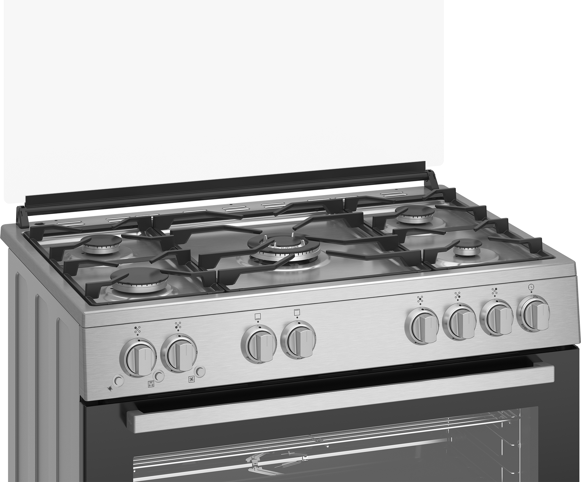 Freestanding Cooker (Fanassisted Gas, 90 cm) GGR 15125 FX NS BEKO