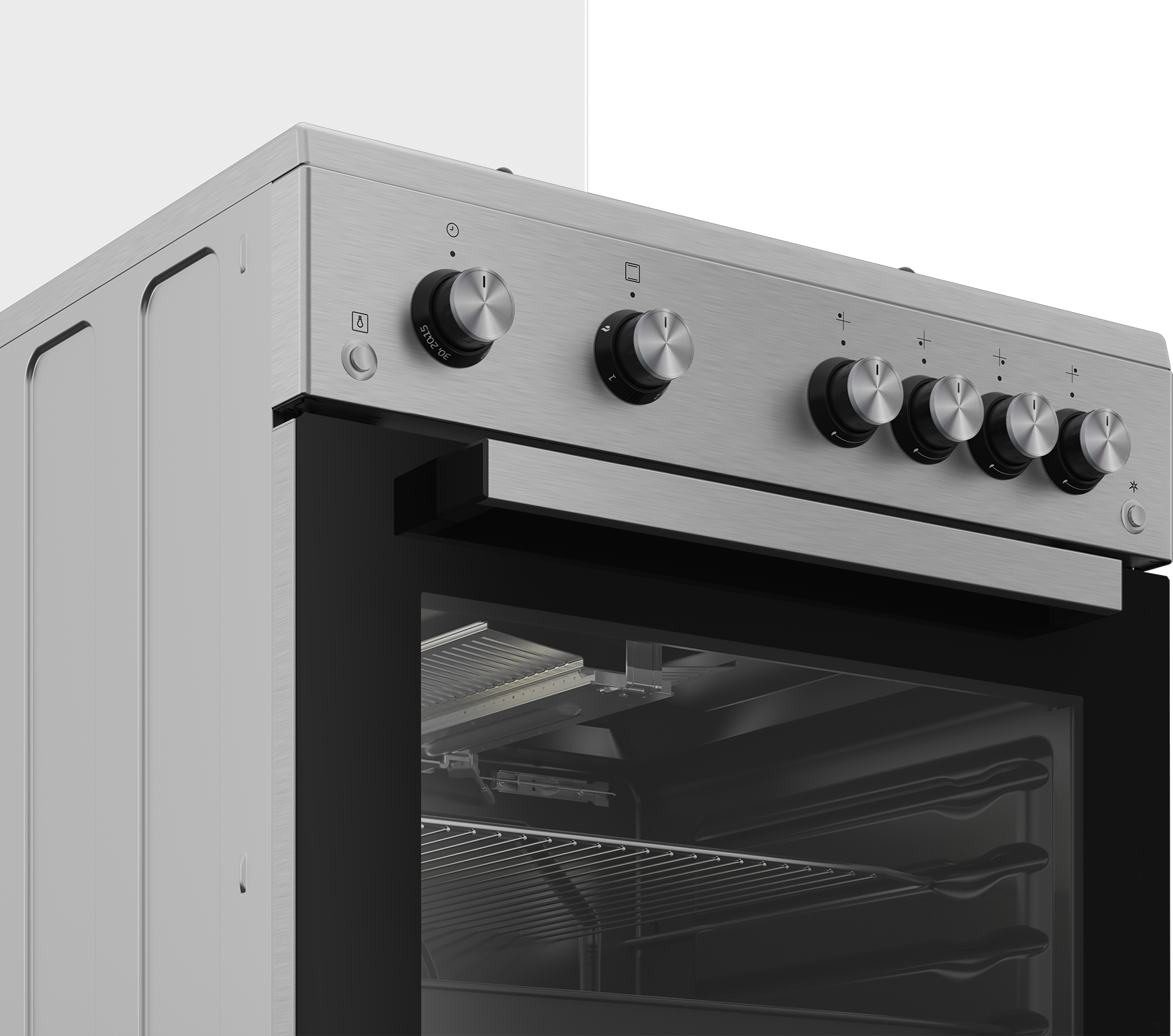 Freestanding Cooker (Gas, 60 cm) | FSGT61121DXL | BEKO