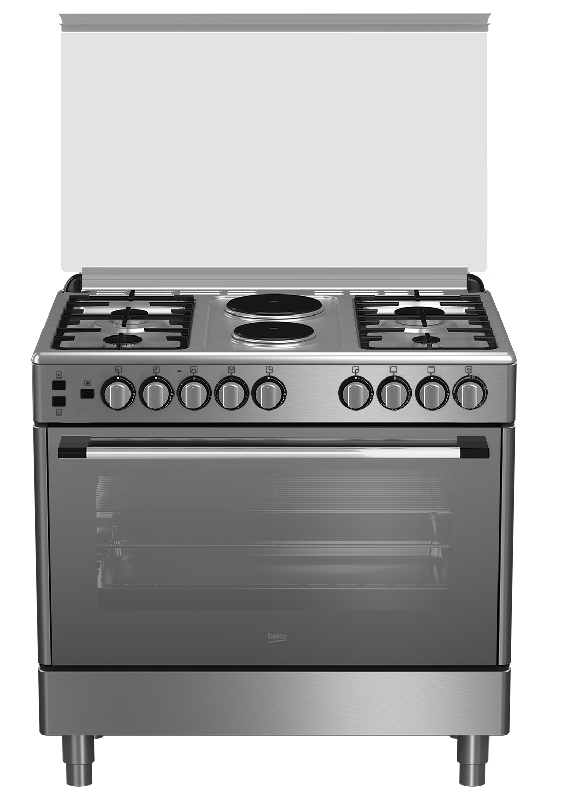 Freestanding Cooker (Gas, 90 cm) GG 12120 FX BEKO