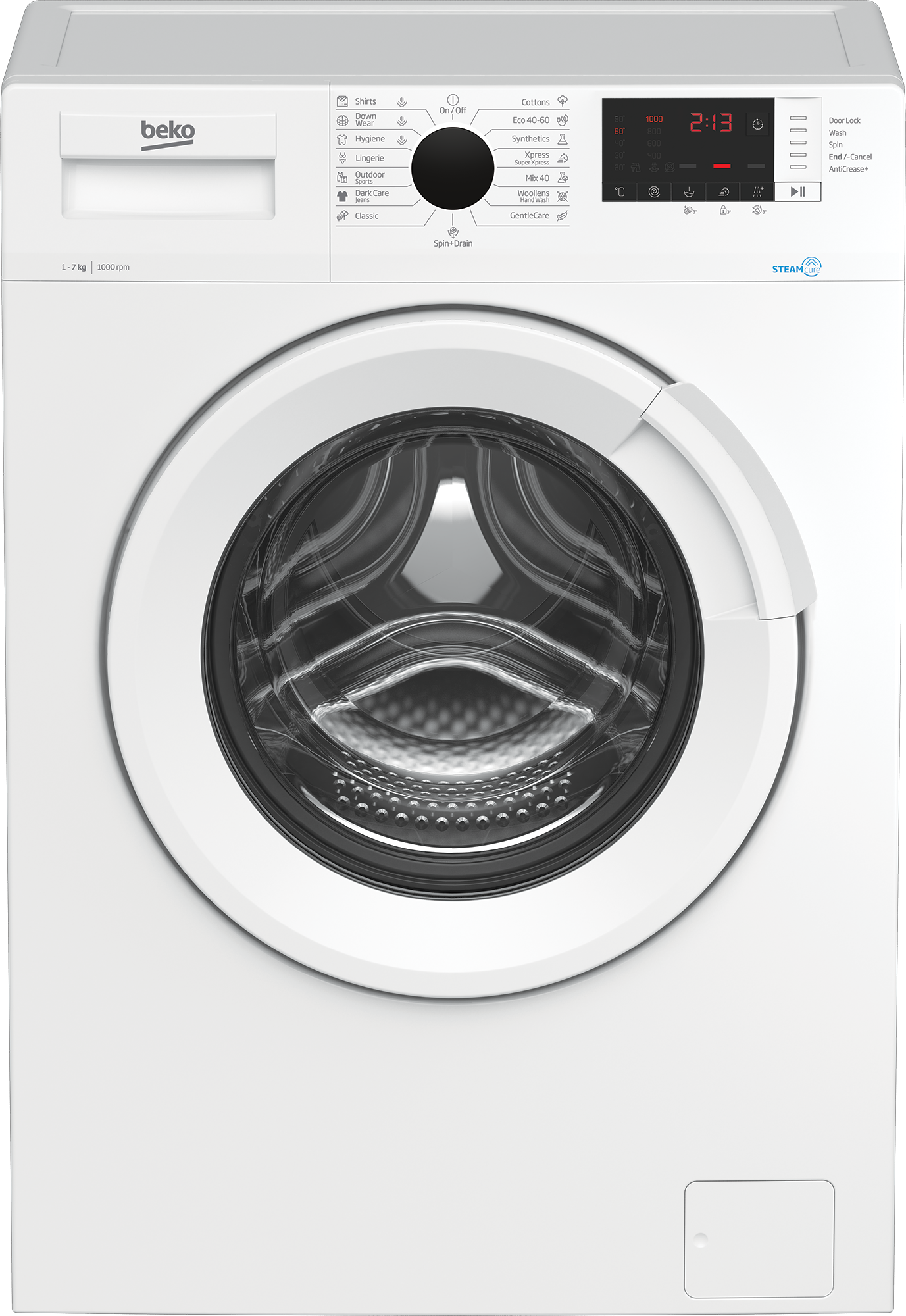 Beko WUE 7522 XW Szabadonálló mosógép (7 kg, 1000 percenkénti fordulatszám)
