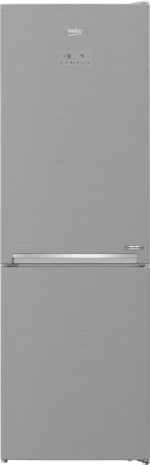Beko MCNA366E60ZXBHN Hűtő-fagyasztó készülék (Alulfagyasztós, 59.5 cm)