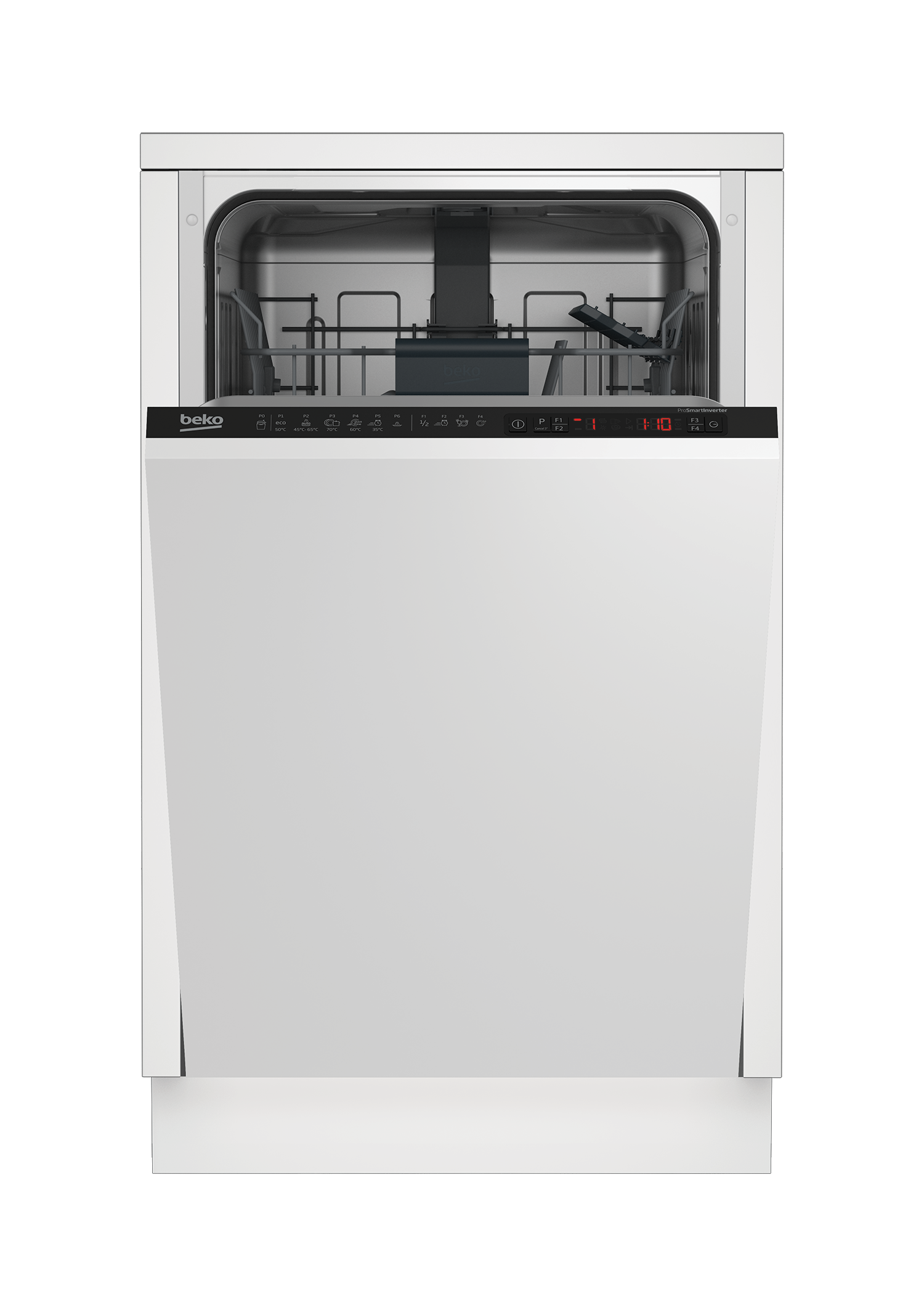 Beko DIS26021 Beépíthető keskeny mosogatógép