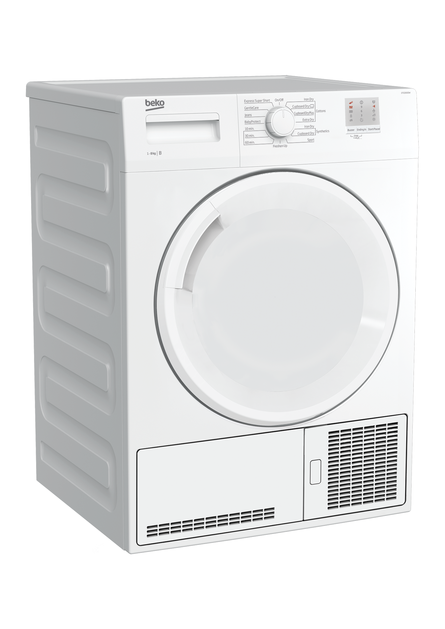 Tumble Dryer (Condenser, 8 kg) DTGC8000W BEKO