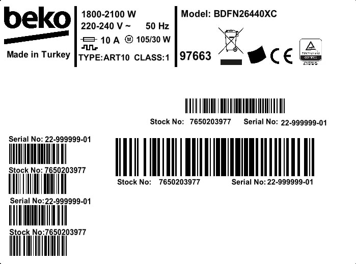 Lavavajillas Libre Instalación - Beko BDFN26440XC, 14 servicios, 44 dB, 60  cm, Autodoor, Inox