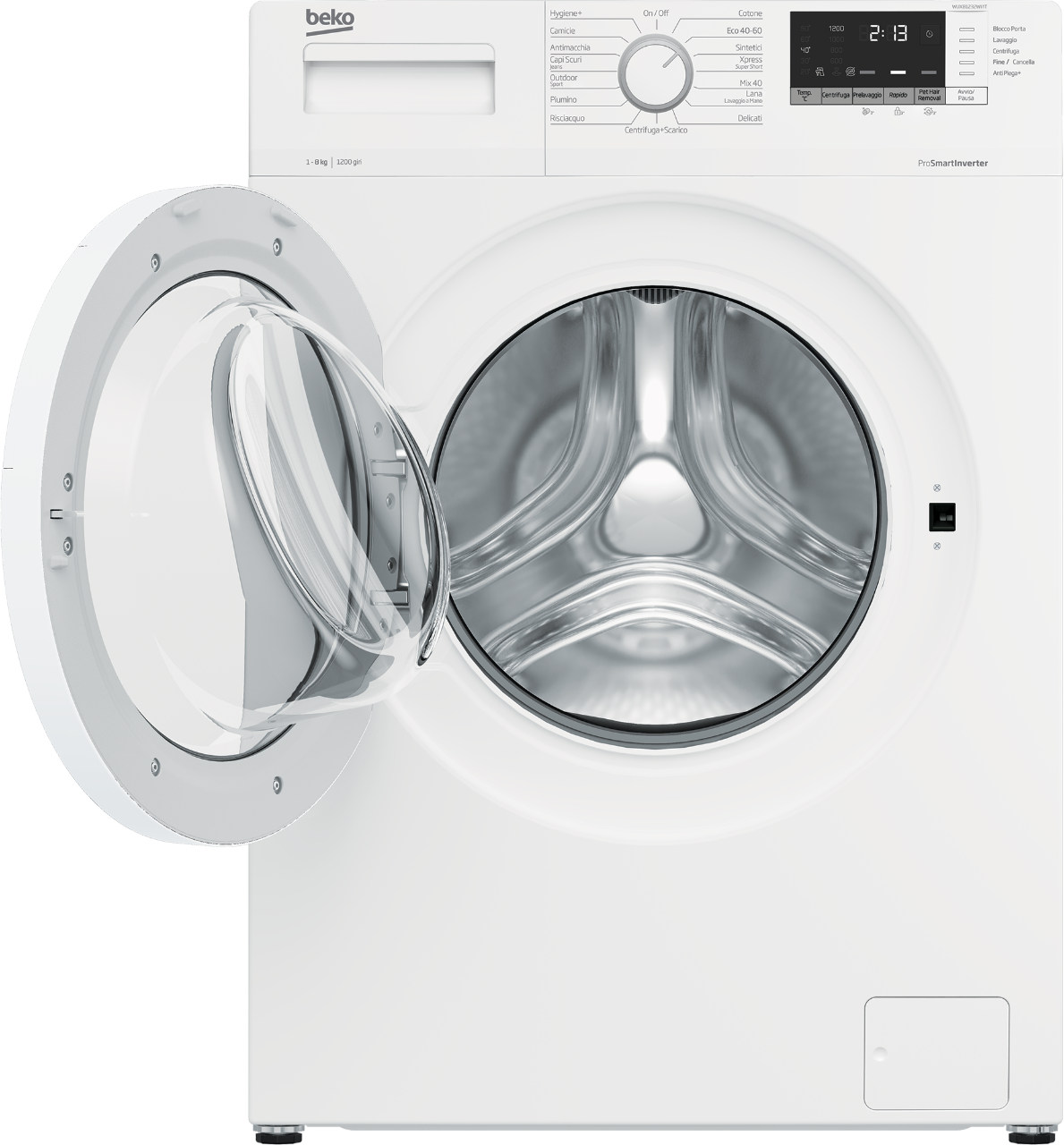 Beko WUX81232WI Lavadora cm. 60 - capacidad 8 kg - blanco