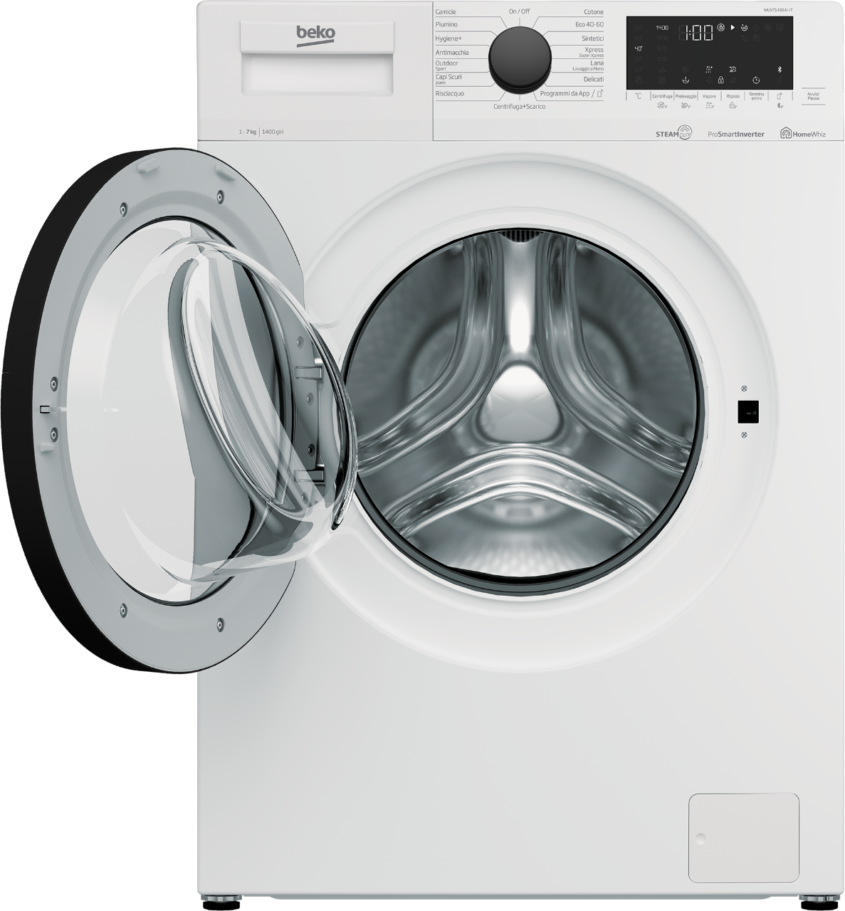 BEKO WUX71486AI IT 7Kg 1400 Giri Classe energetica A Lavatrice