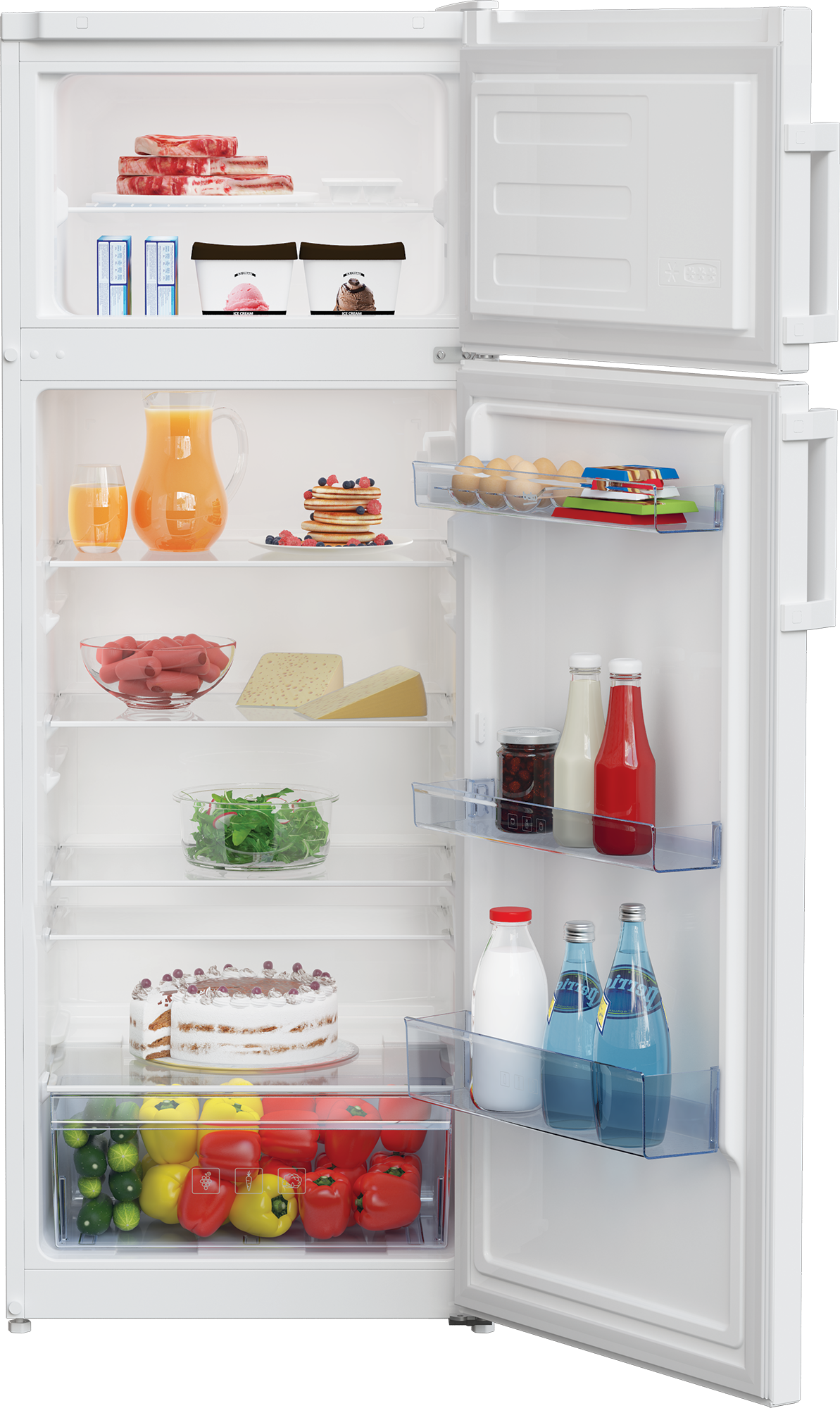 Mensola Superiore Porta Per Frigorifero BEKO CDA543FW - Ricambio Originale, Dimensioni 435 X 60 X 45 Mm