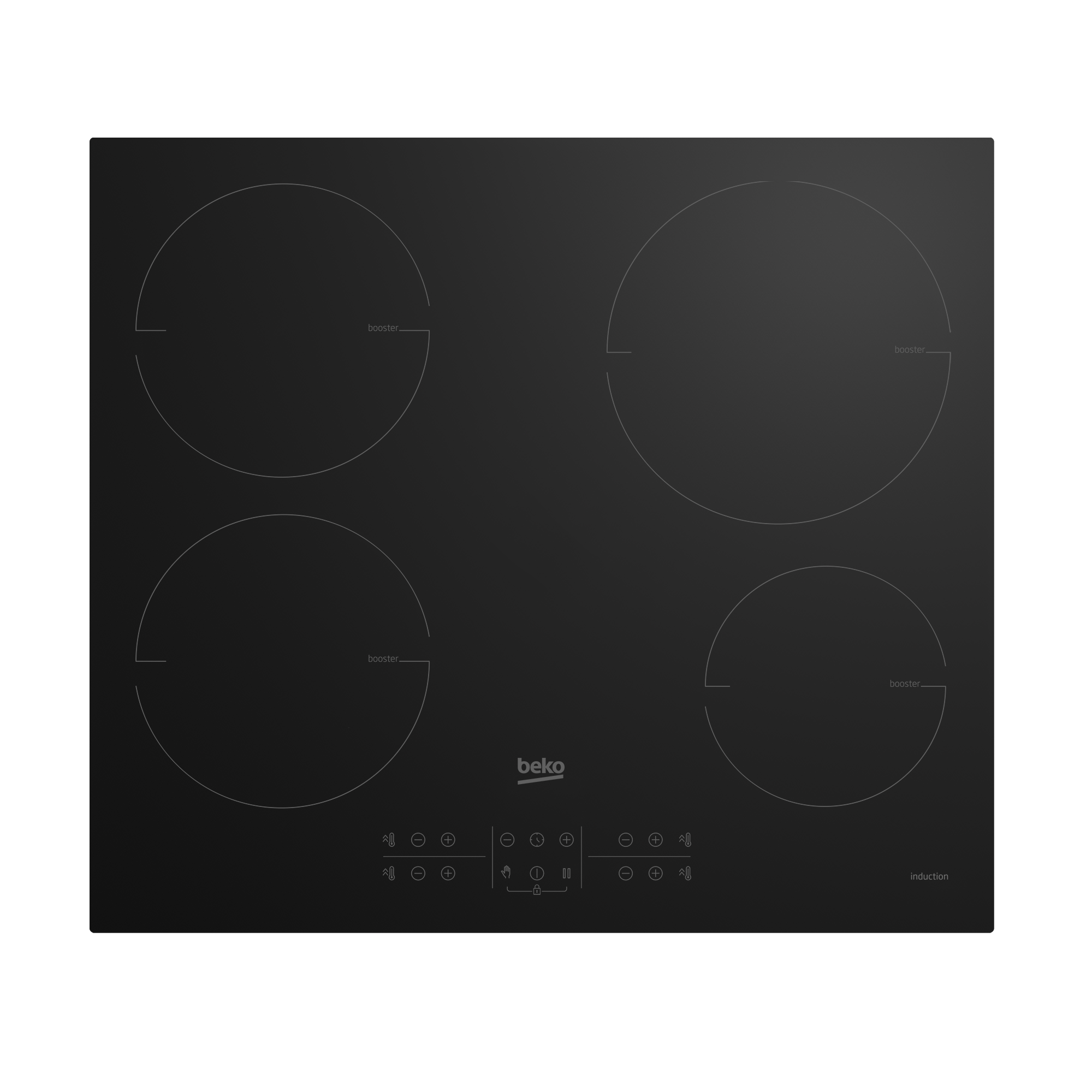 Piano a Induzione, 4 Zone, 60 cm | HII64210MT | BEKO