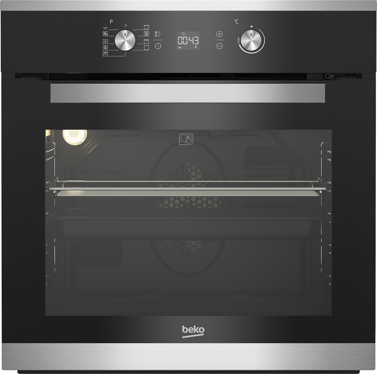 Forno Multi-Funzione Pirolitico, 9 Funzioni, 71 L | BIM13302BPS | BEKO