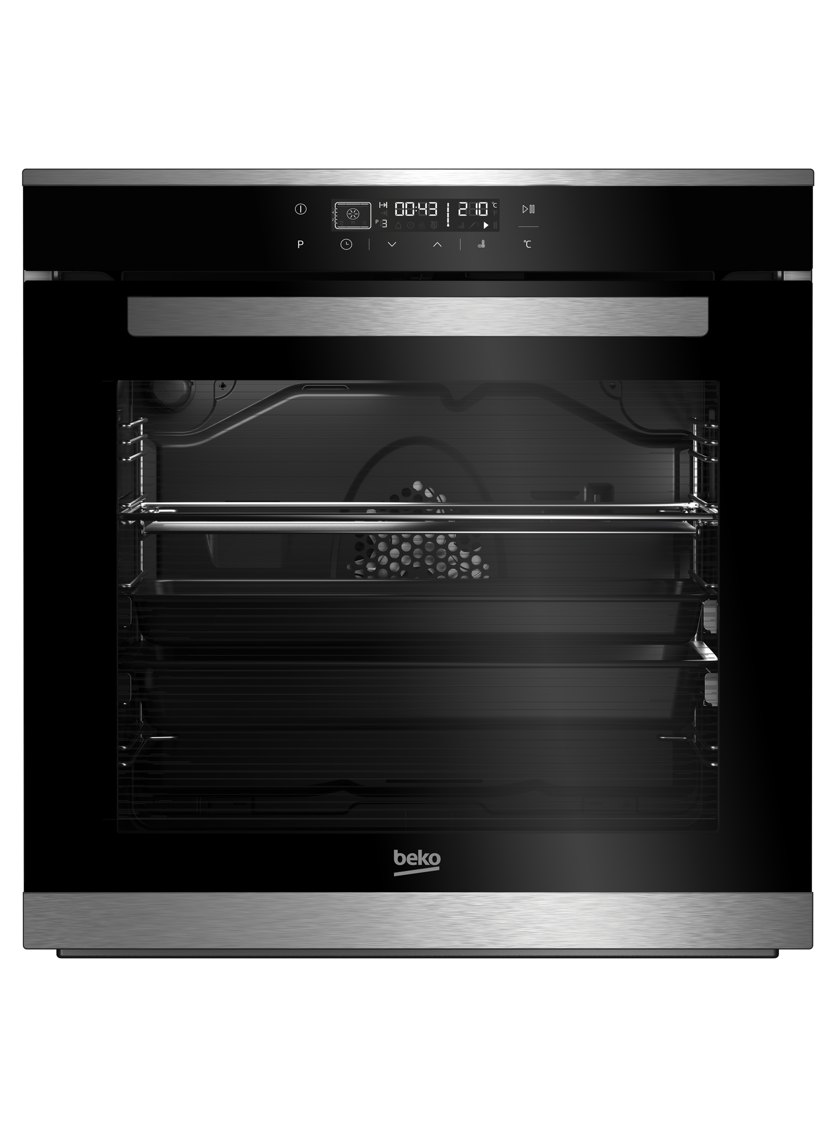 BIM35401XMS Forno MultiFunzione Pizza Pro, 13 Funzioni, 82 L BEKO