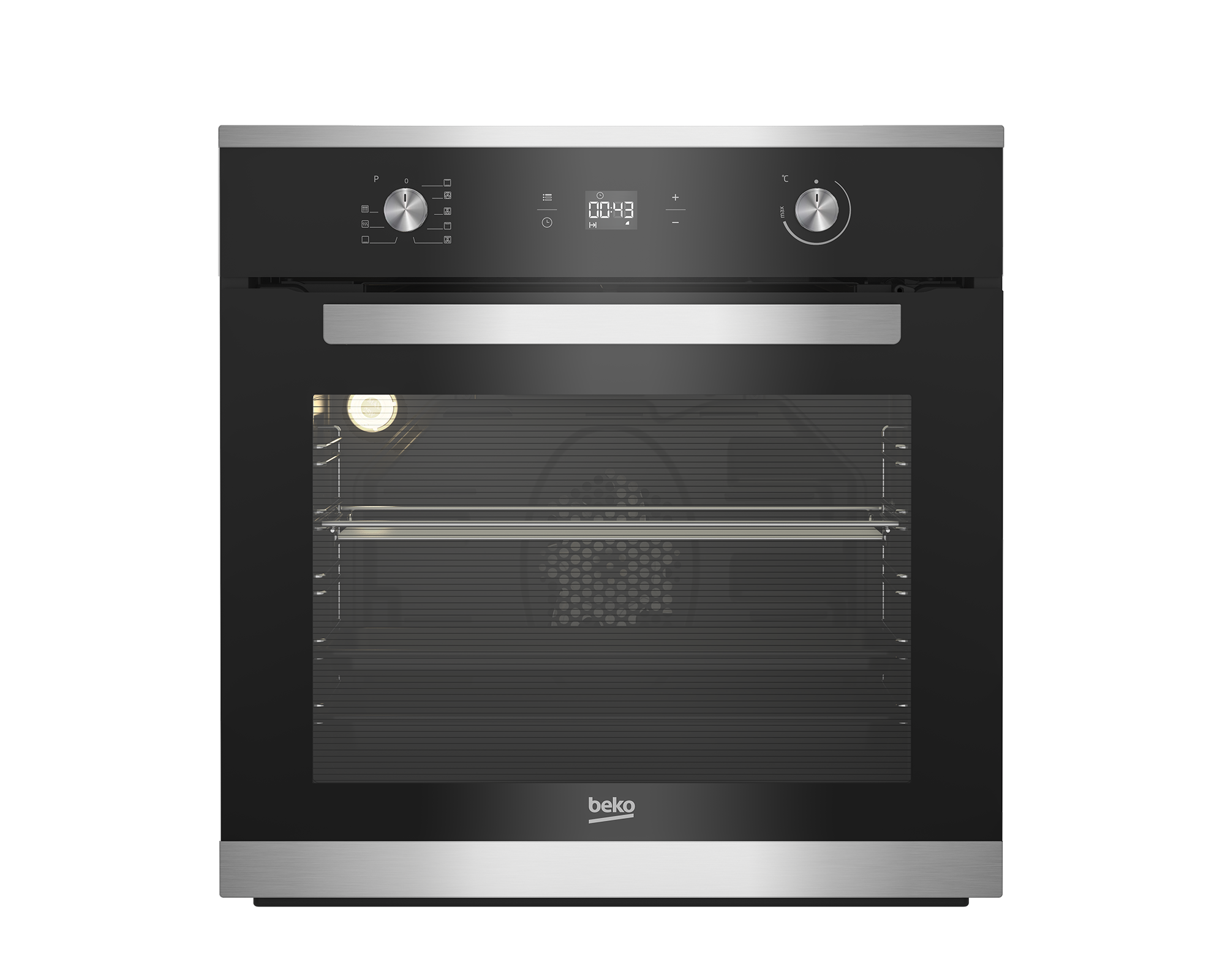 Forno Multi-Funzione Pirolitico, 8 Funzioni 71 L | BIM25300XP | BEKO