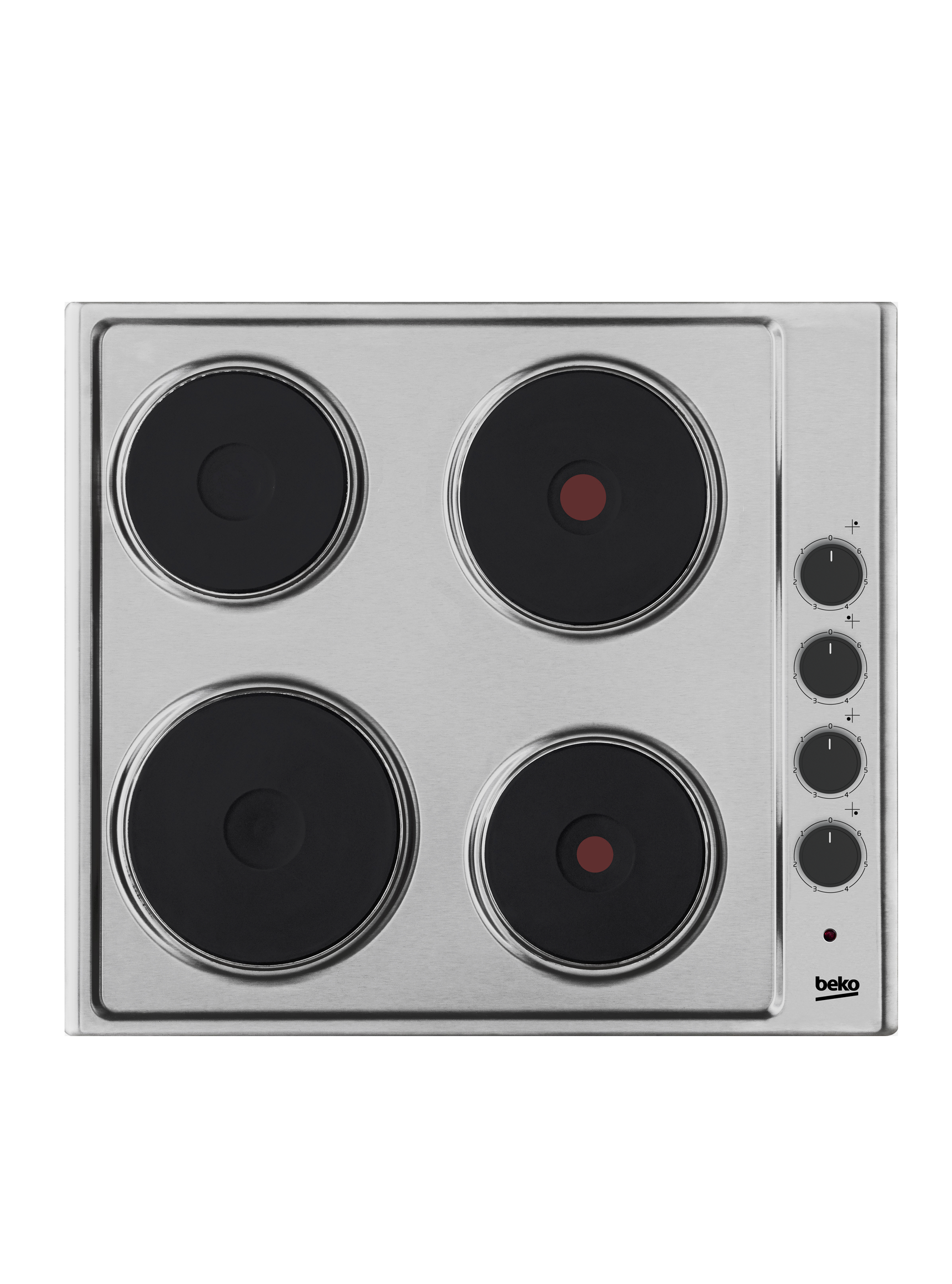 Piano Elettrico, 4 Piastre, 60 cm | HIZE64101X | BEKO