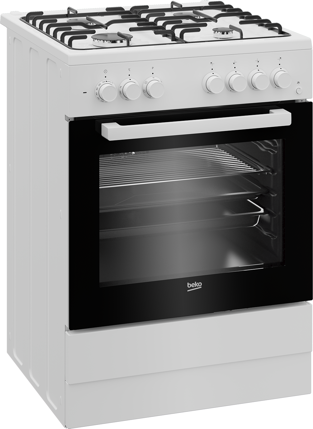 Cucina Elettrica Ventilata, 60x60 cm | FSE62110DW | BEKO