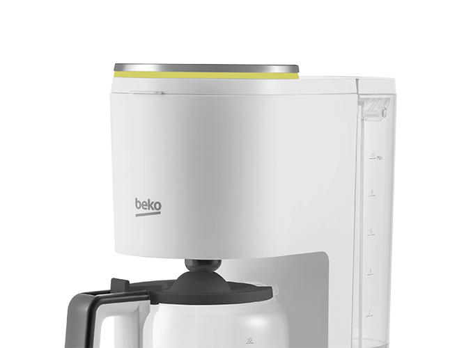 Beko Macchina caff/è Americano CFM6350I con Capacit/à 10 Tazze 1000 W 1.25 Litri Vetro