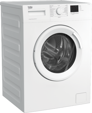 BEKO Washing Machine 7Kg 15 Programs 1000RPM A+++ - White