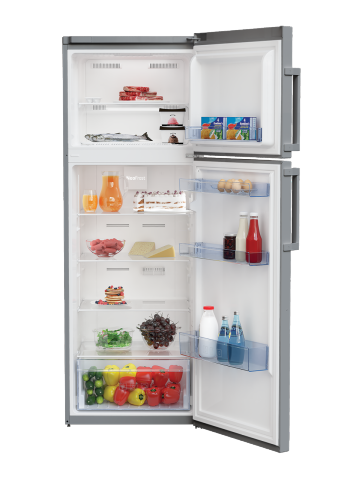 BEKO Refrigerator 390L A+ - Silver
