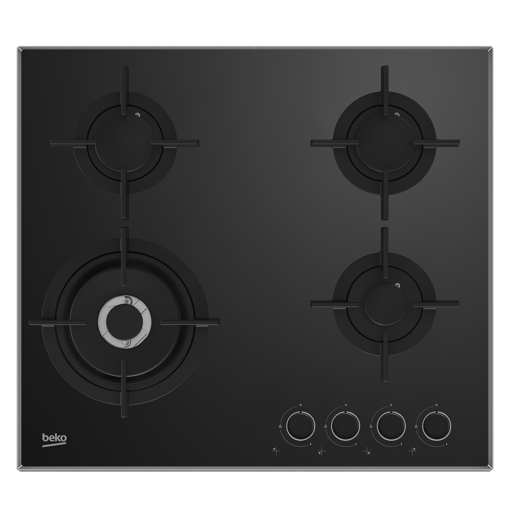 BuiltIn Hob (Gas, 60 cm) HCLW64222S BEKO