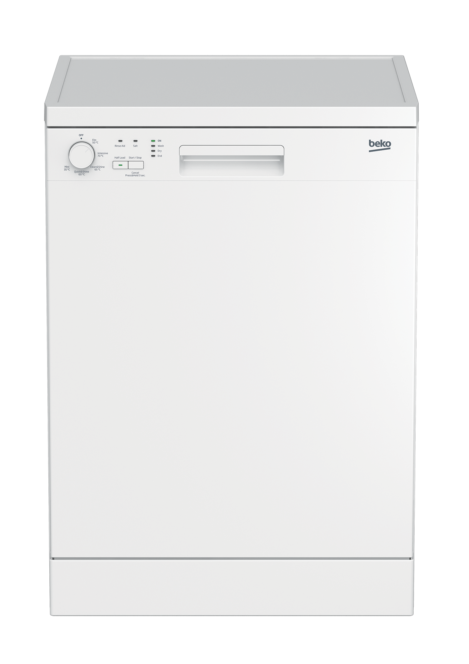 Beko DFN05R11B Freestanding A Rated Dishwasher White
