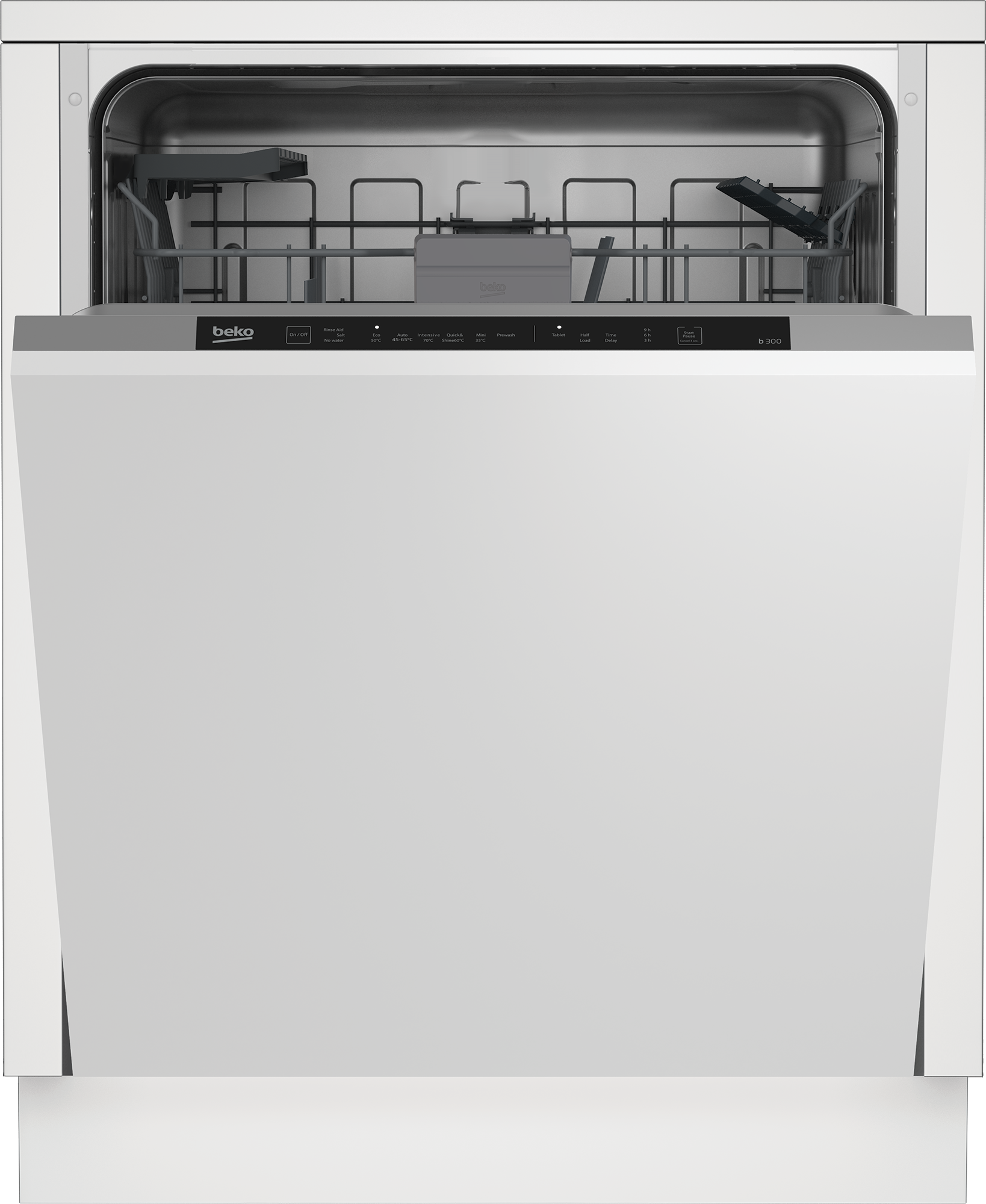 Beko din16430 outlet integrated dishwasher