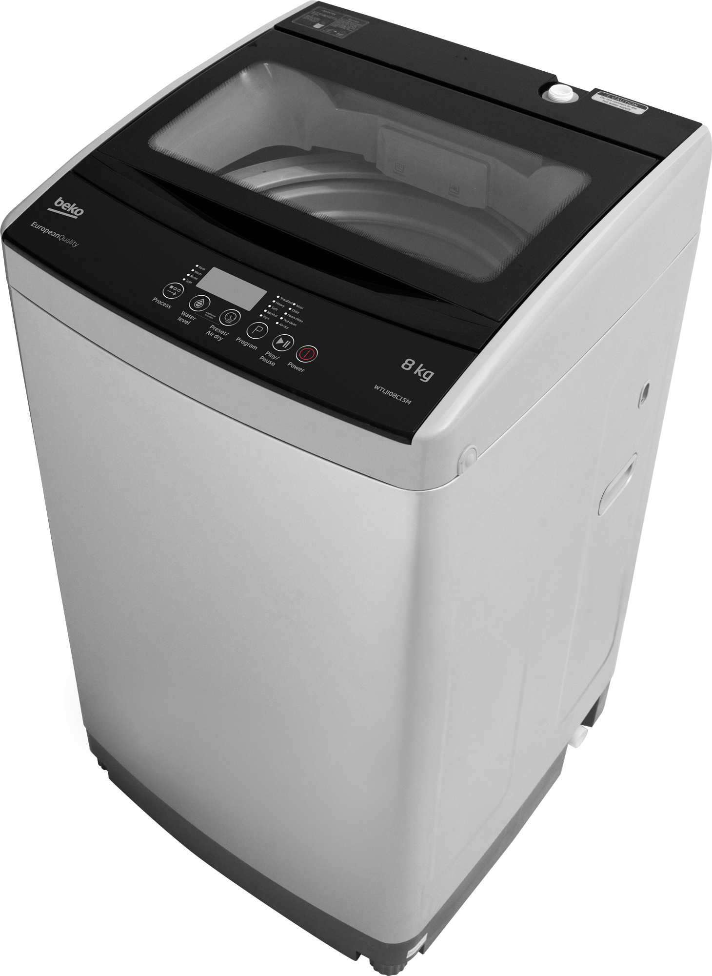 WTLJI08C1SM Automatic TopLoading Washing Machine (8 kg) BEKOGLOBAL