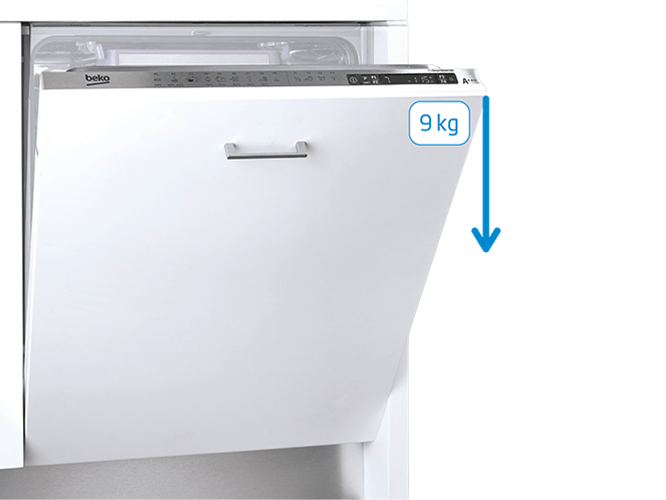 Beko din16430 outlet integrated dishwasher