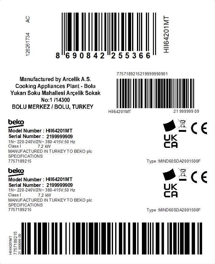 beko hii64201mt