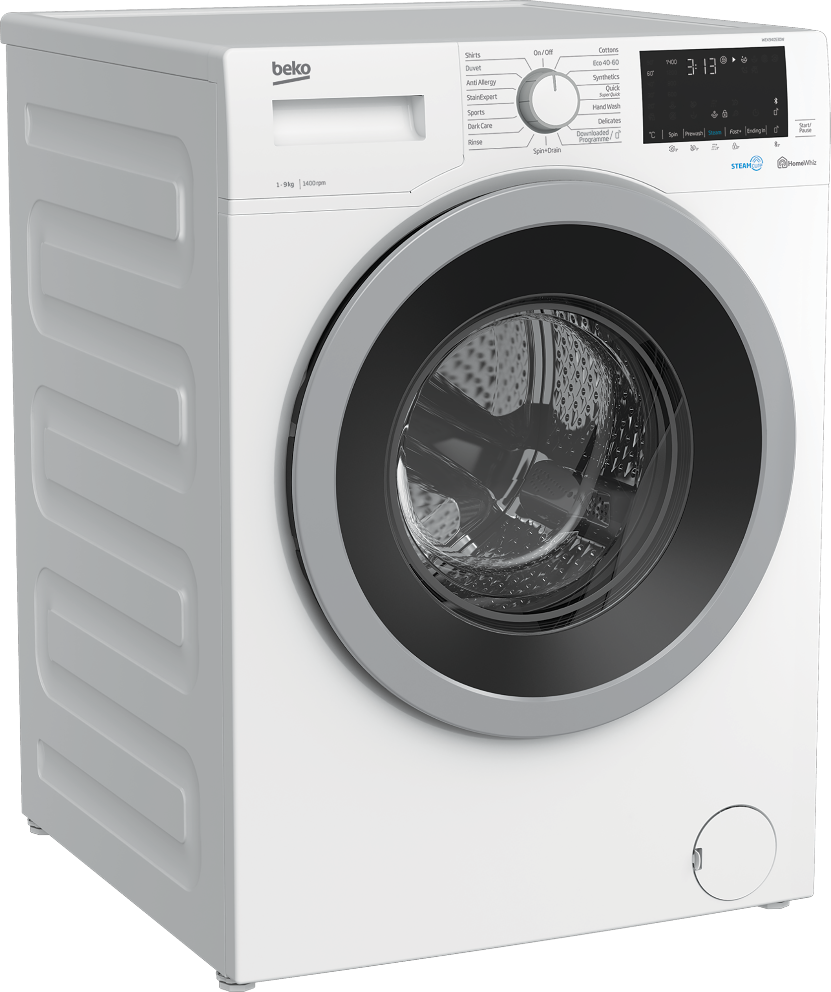 WEX940530W Freestanding Washing Machine (9 kg, 1400 rpm) BEKO