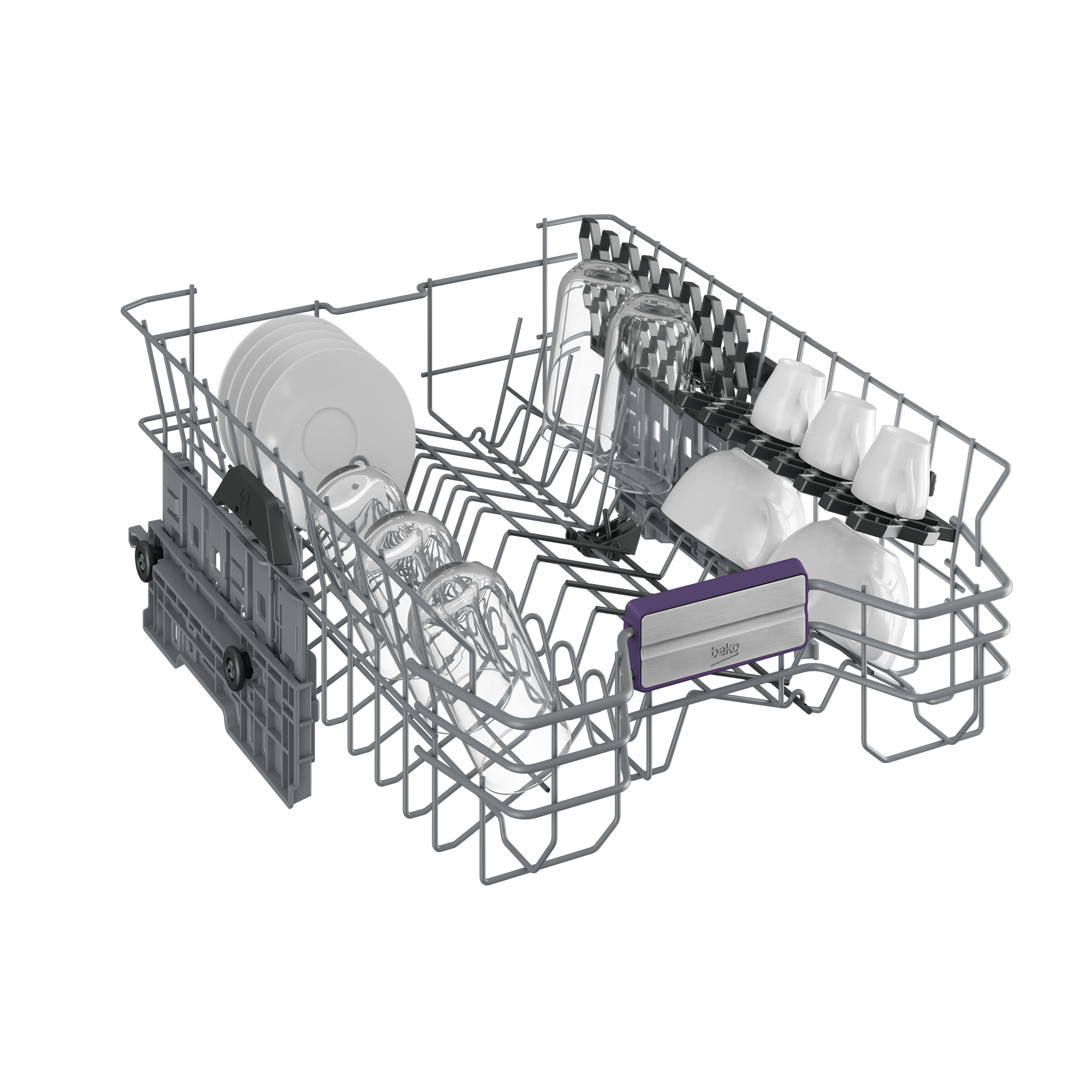 BDIS38041Q Dishwasher (10 place settings, Slimline) BEKO