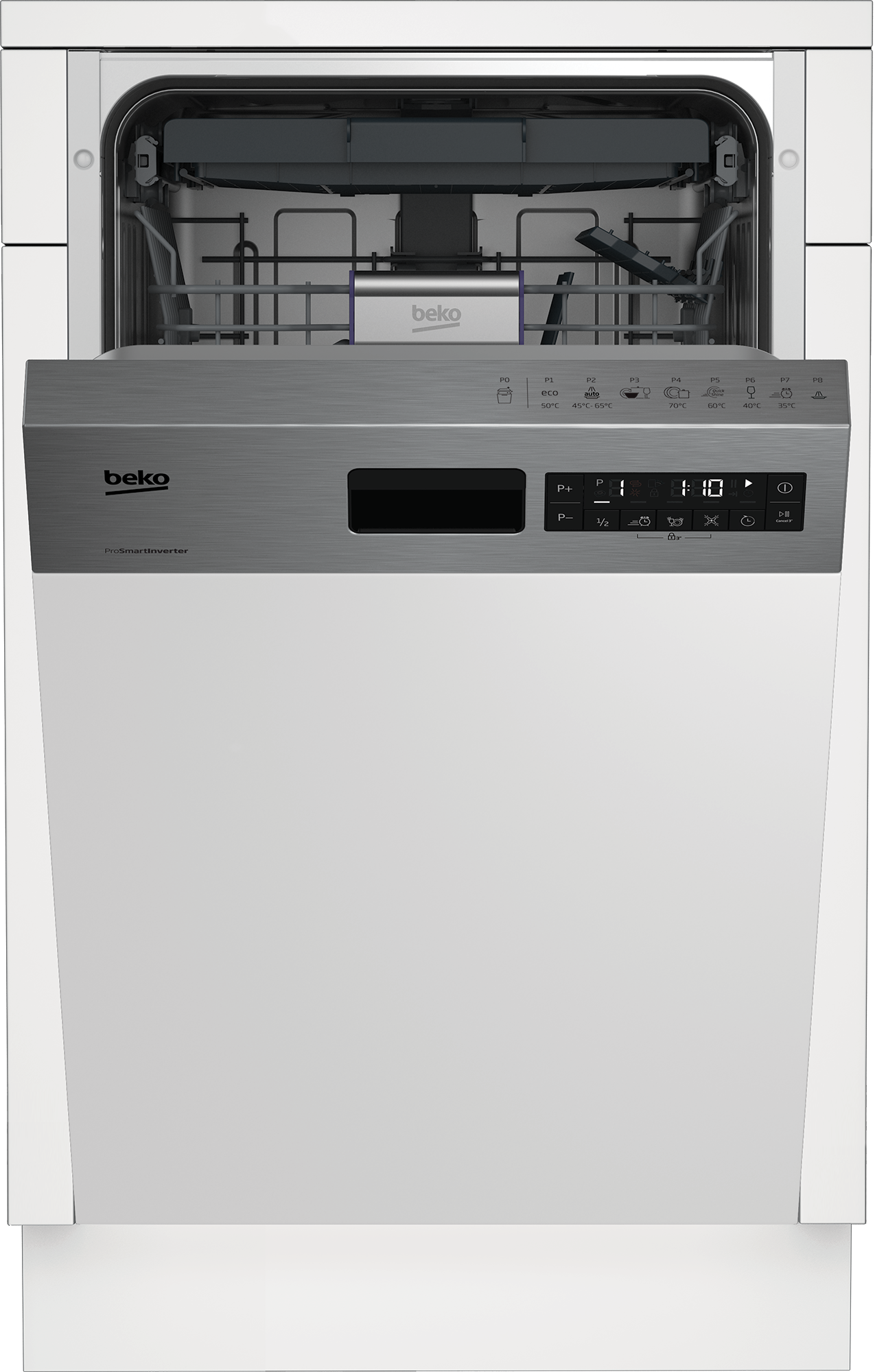 DSS28121X Dishwasher (11 place settings, Slimline) BEKO
