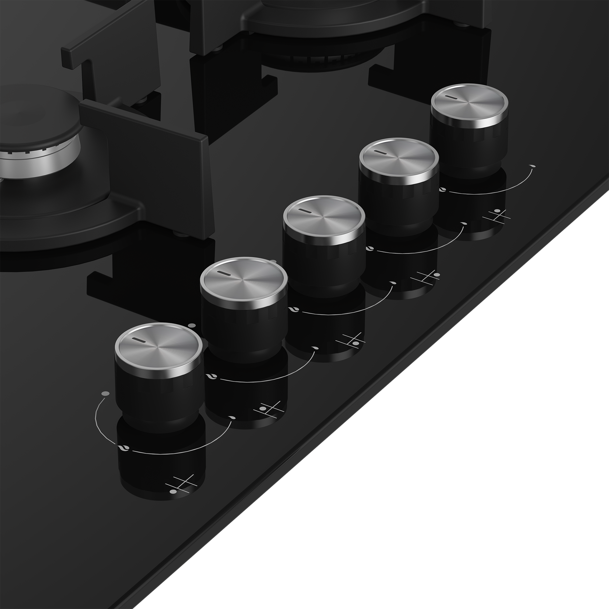 HILL 75222 S BuiltIn Hob (Gas, 75 cm) BEKO