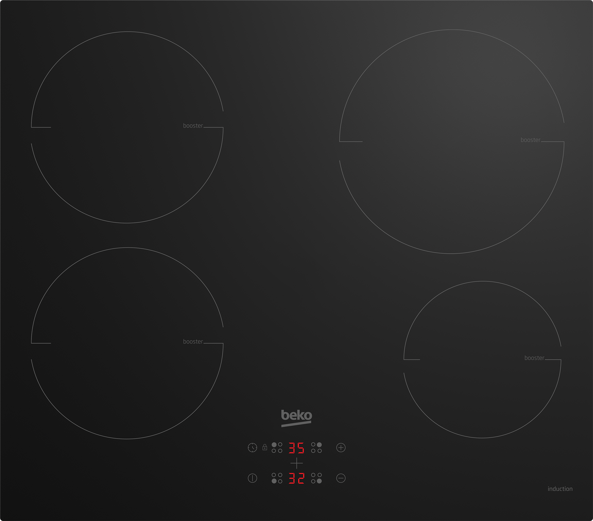 HII 64400 MT BuiltIn Hob (Induction, 60 cm) BEKO