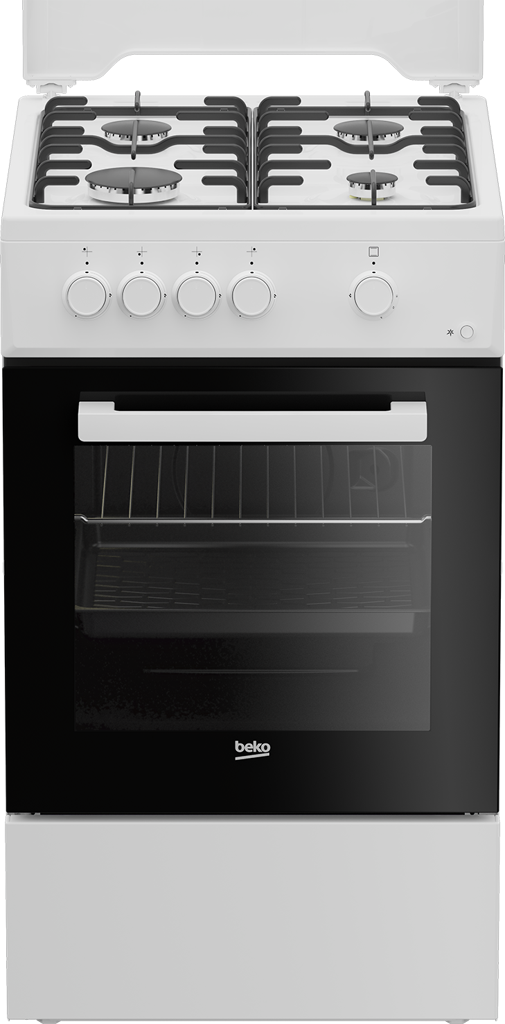 FSG52020DW Freestanding Cooker (Gas, 50 cm) BEKO