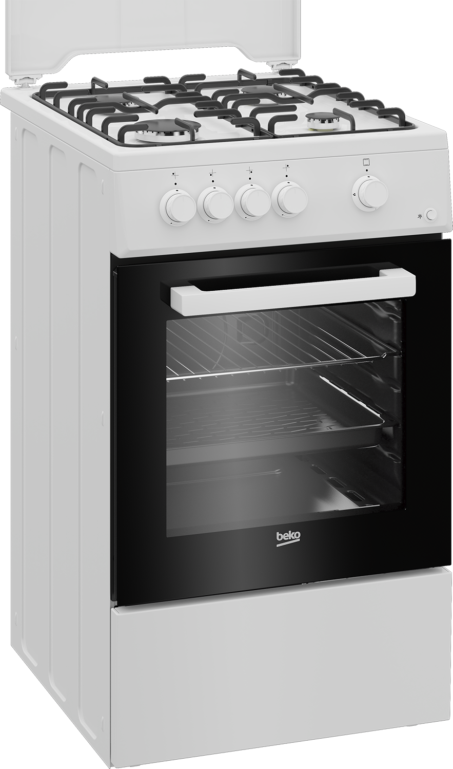 FSG52020DW Freestanding Cooker (Gas, 50 cm) BEKO