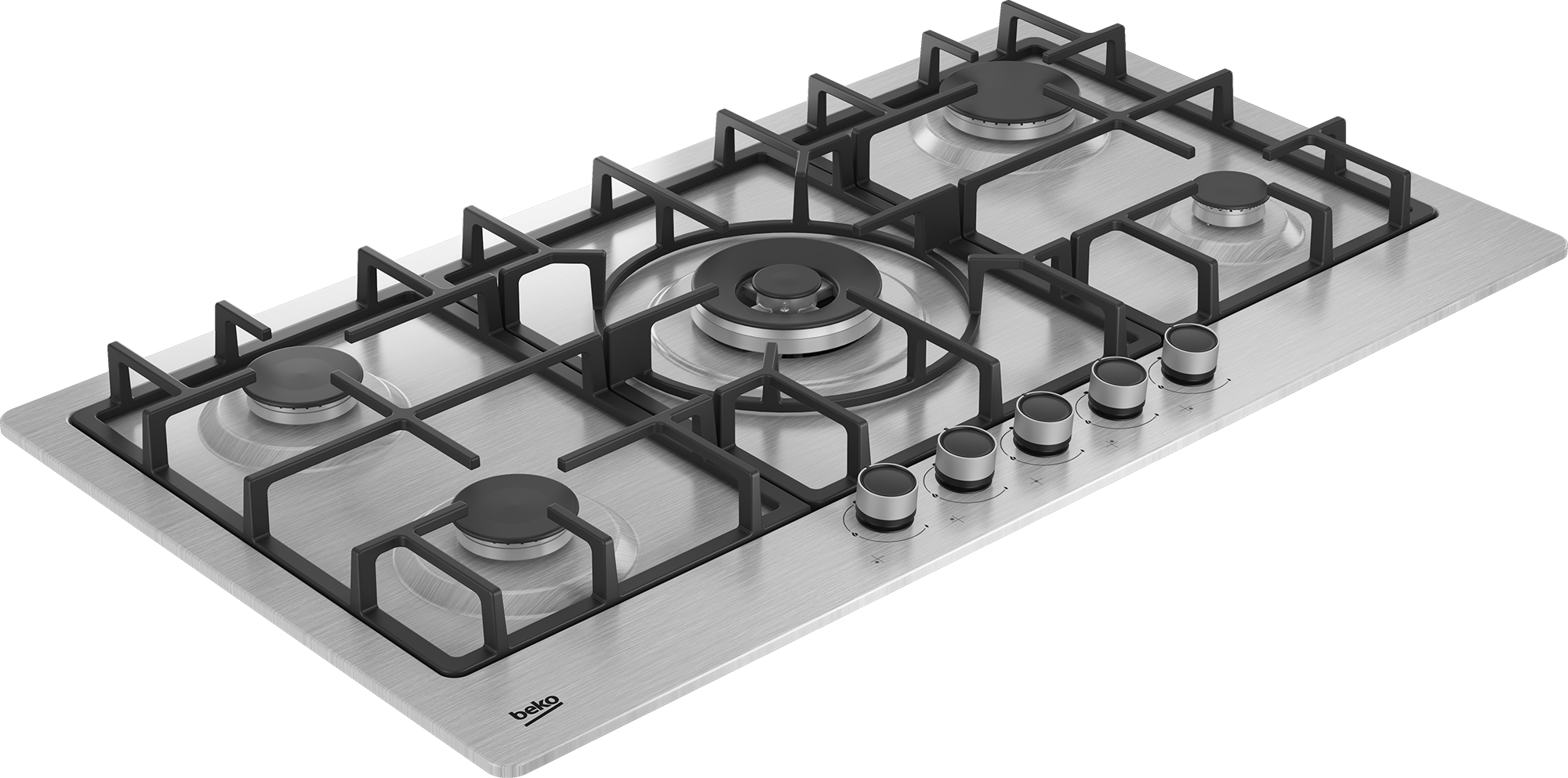 HIMW 95225 SXEL | Built-In Hob (Gas, 90 cm) | BEKOGLOBAL