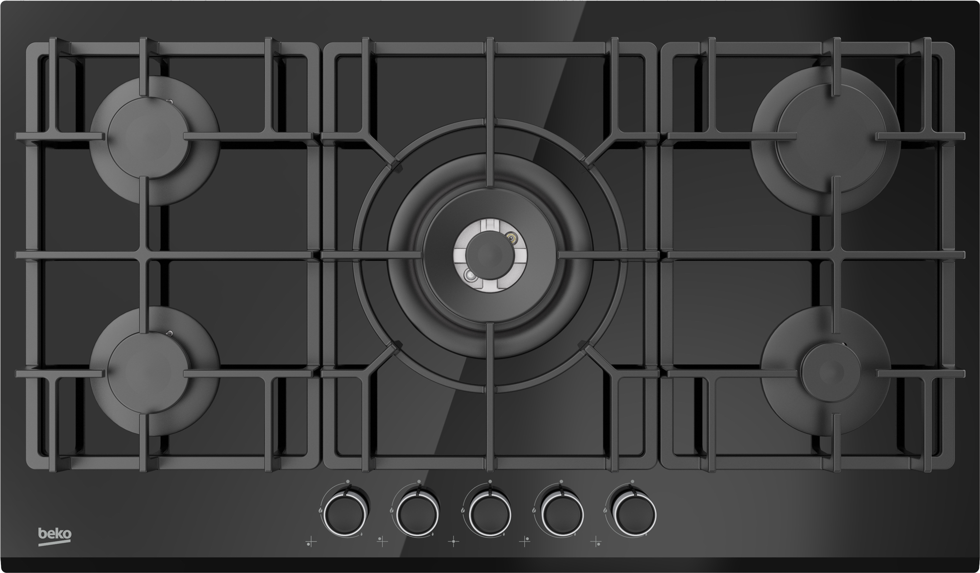 HISW 95225 SEL BuiltIn Hob (Gas, 90 cm) BEKOGLOBAL