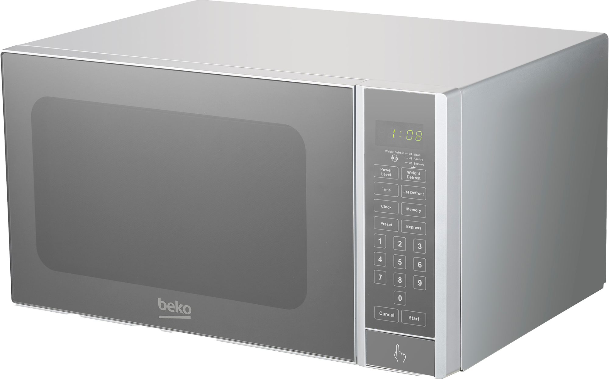 BMO390 UK Freestanding Microwave (800 W, 30 L) BEKO