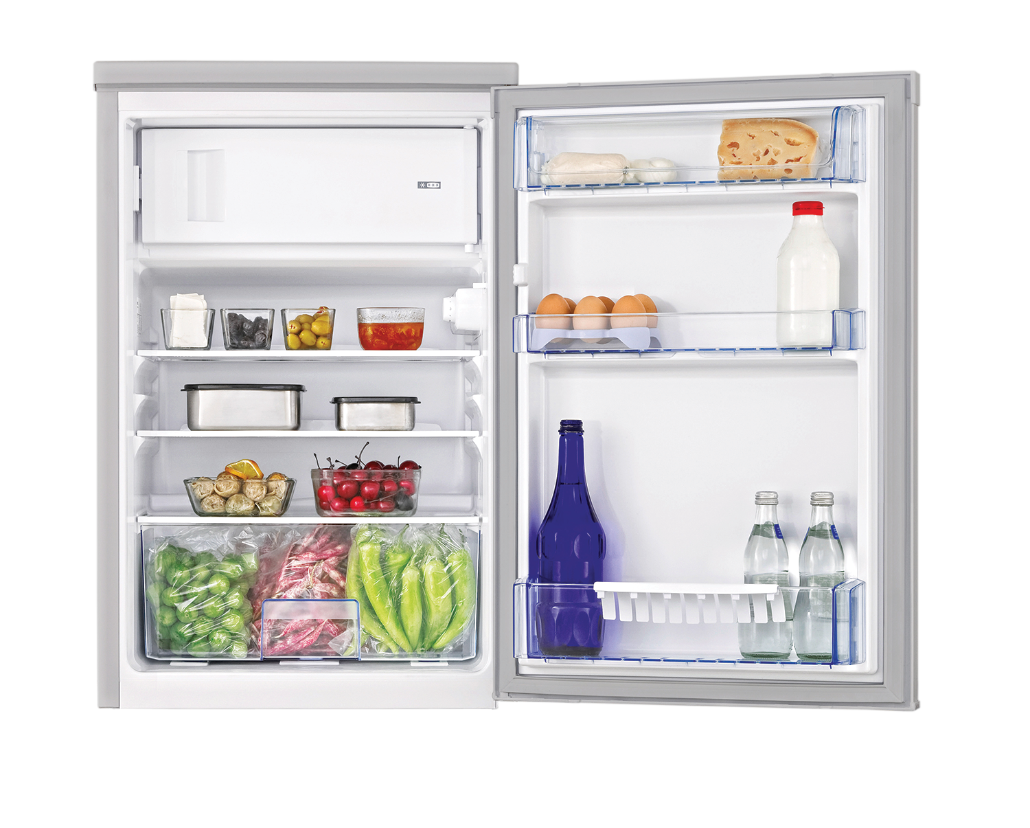 Réfrigérateur table top 114L avec freezer