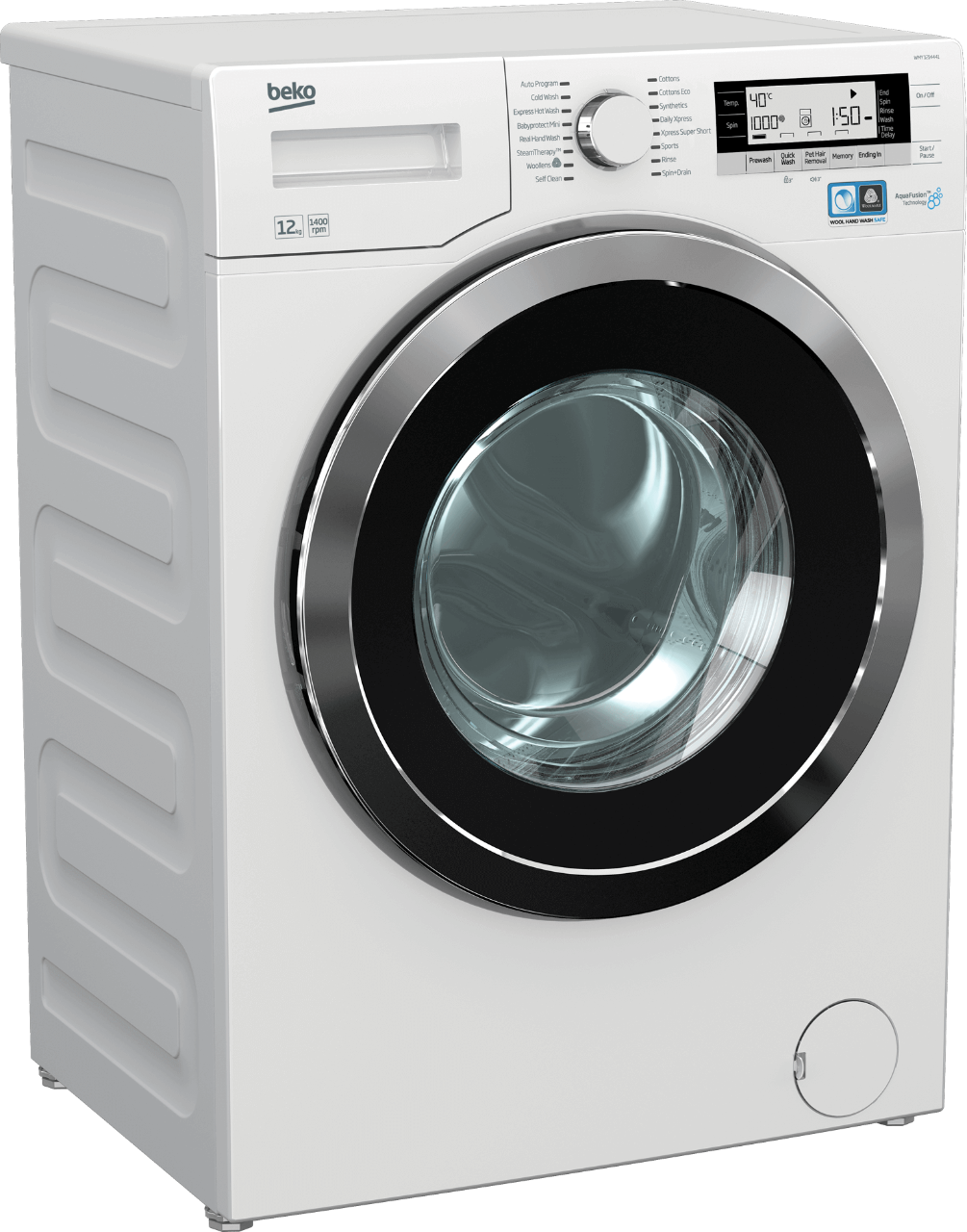 Freestanding Washing Machine (12 kg, 1400 rpm) | WMY1214441 | BEKO