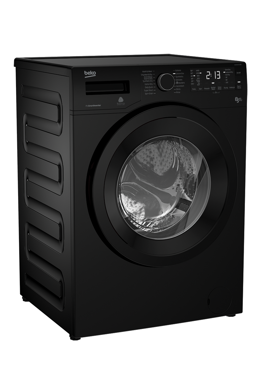 Freestanding Washer Dryer (8 kg / 5 kg, 1400 rpm) WDX8543130B BEKO