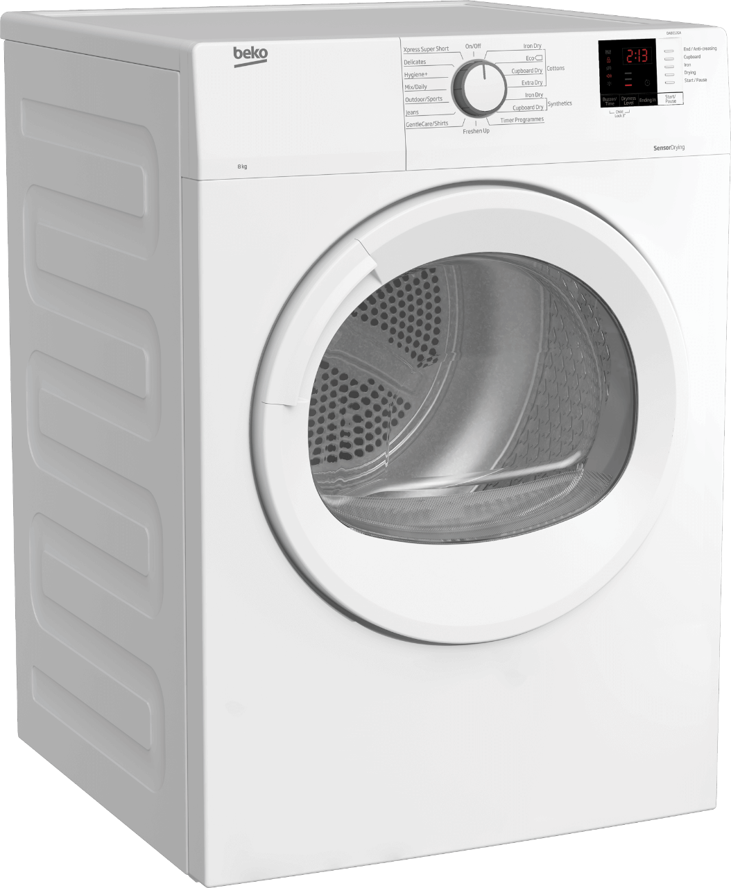 Tumble Dryer (Air Vented, 8 kg) DA8012GA BEKO