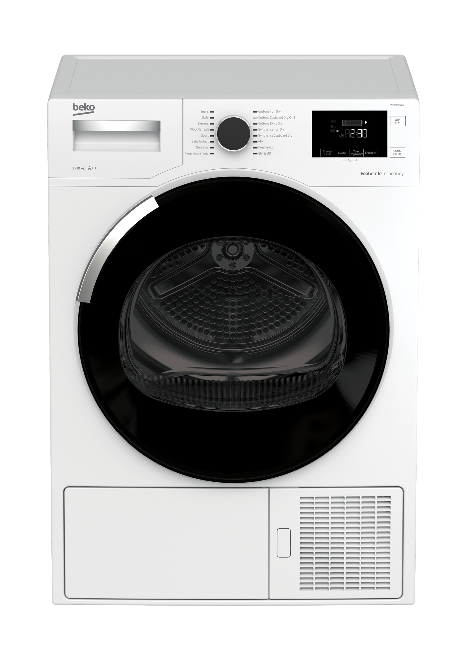 Tumble Dryer (Heat Pump, 10 kg) DSY10PB46W BEKO