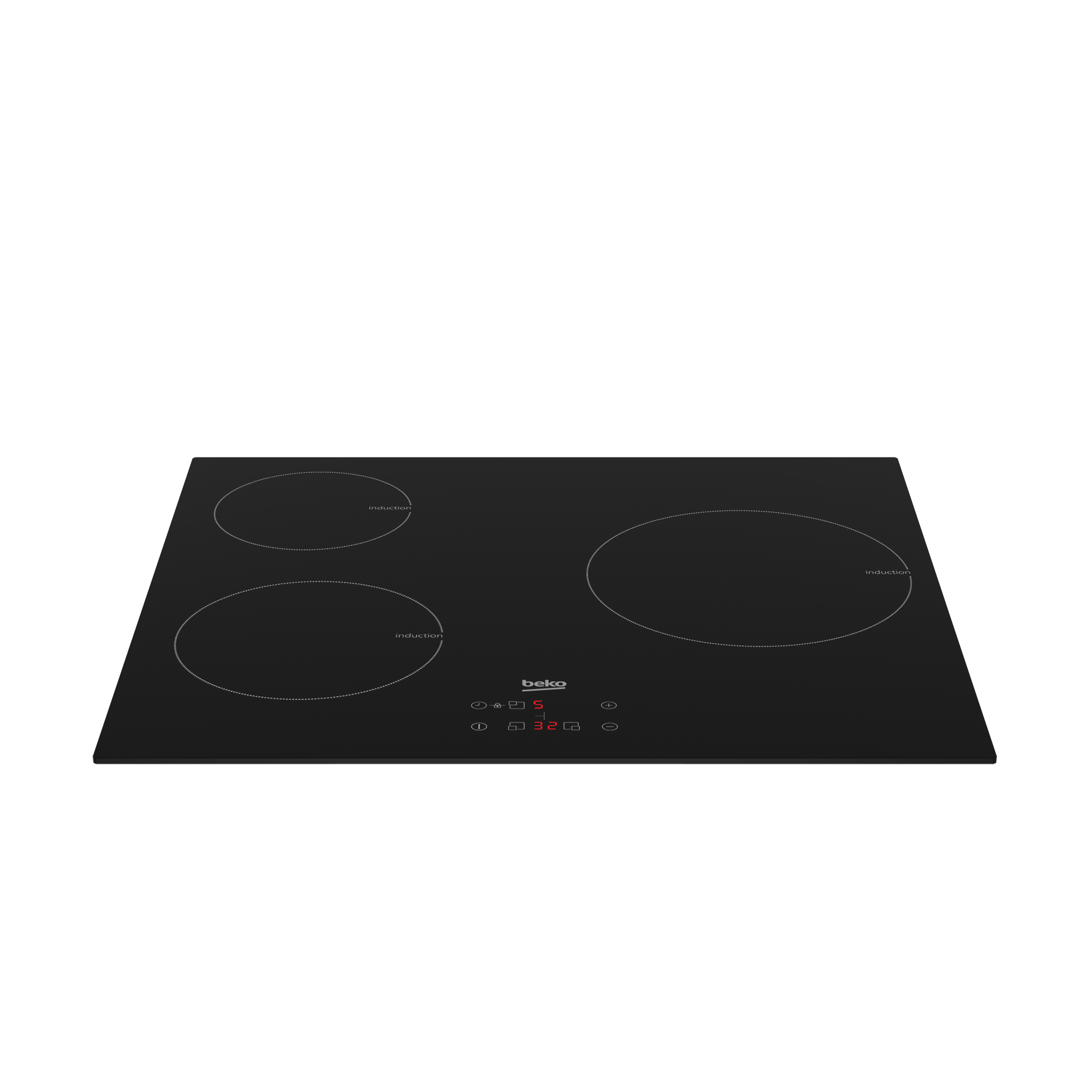 Plaque de cuisson à induction Beko HQI 63400 AT, 3 foyers