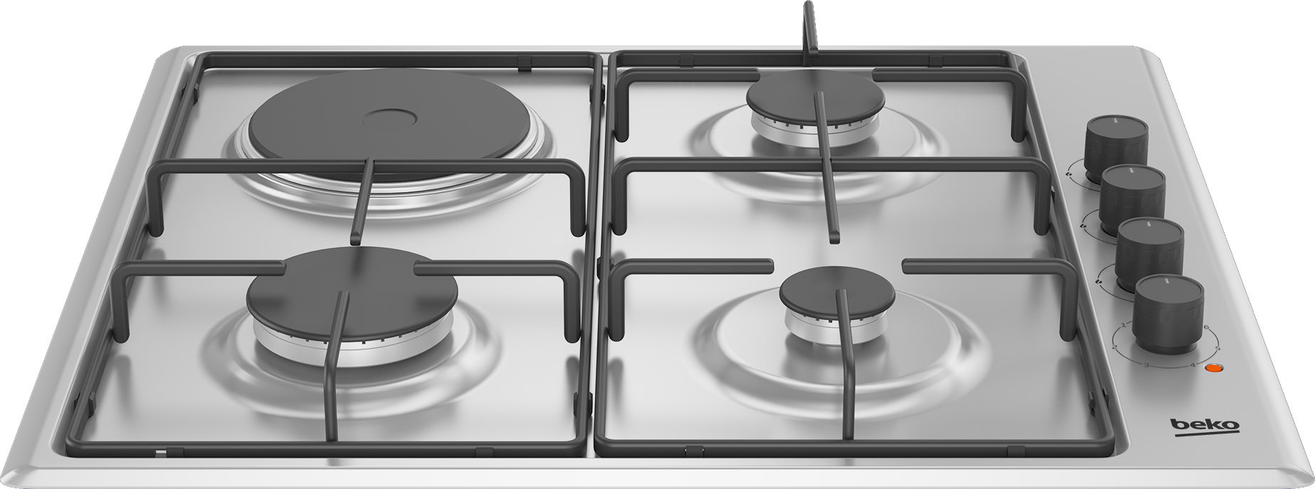 BuiltIn Hob (Dualfuel, 60 cm) HIZM 64120 SX BEKO